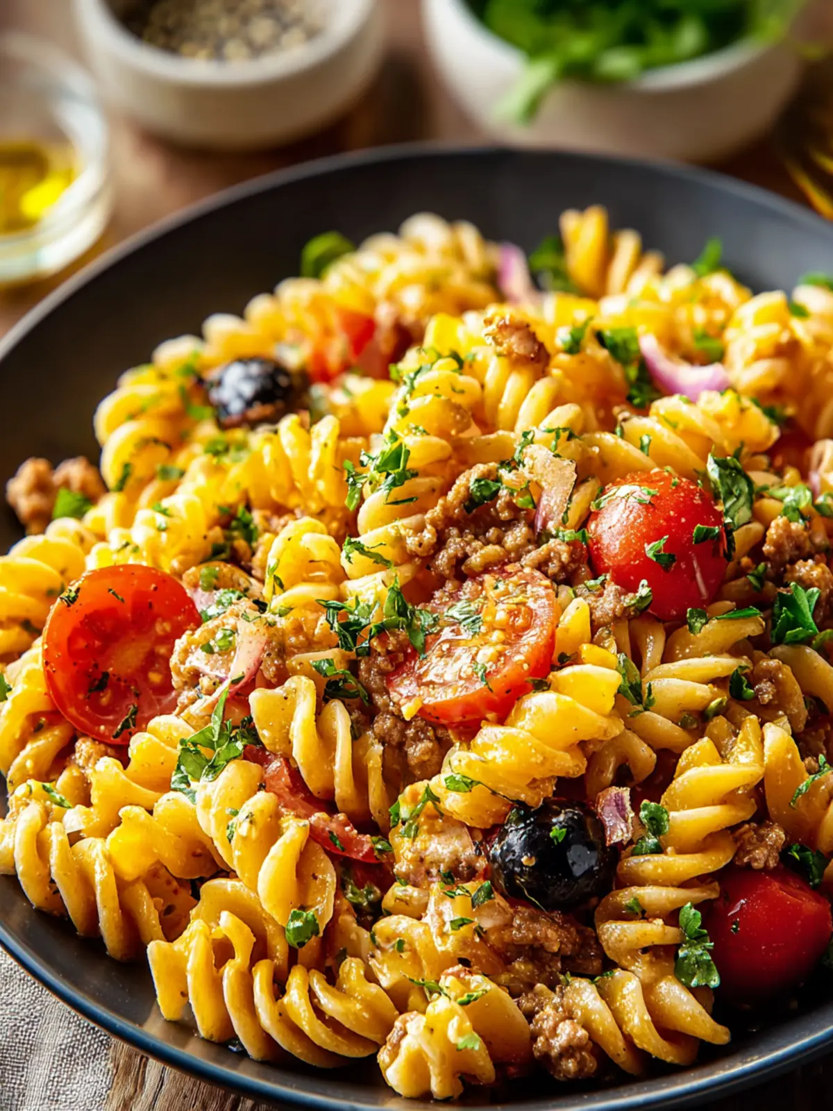 Cowboy Pasta Salad Recipe First Image