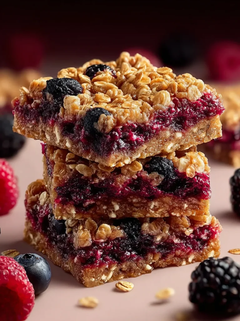 Berry Oat Bars First Image