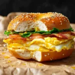 Breakfast Bagel Sandwich First Image