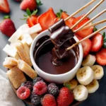 Easy Chocolate Fondue Recipe First Image