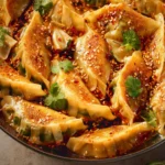 Viral One-Pan Baked Dumplings First Image