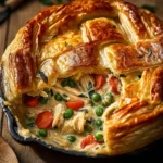 Puff Pastry Chicken Pot Pie Recipe First Image