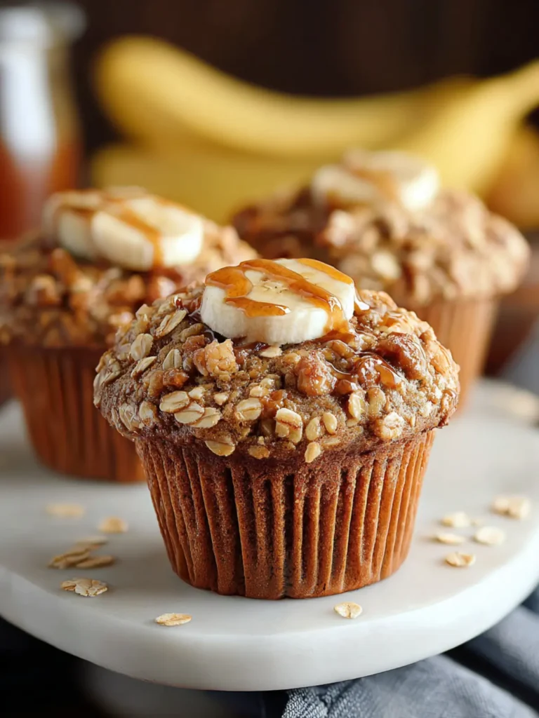 Banana Oat Muffins First Image