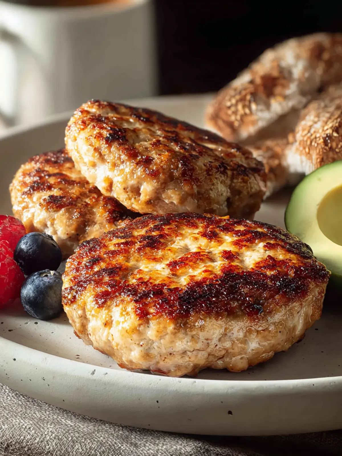 Easy Chicken Breakfast Sausage Patties First Image