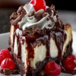 Hot Fudge Sundae Brownie Cheesecake First Image