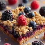 Berry Oat Bars First Image