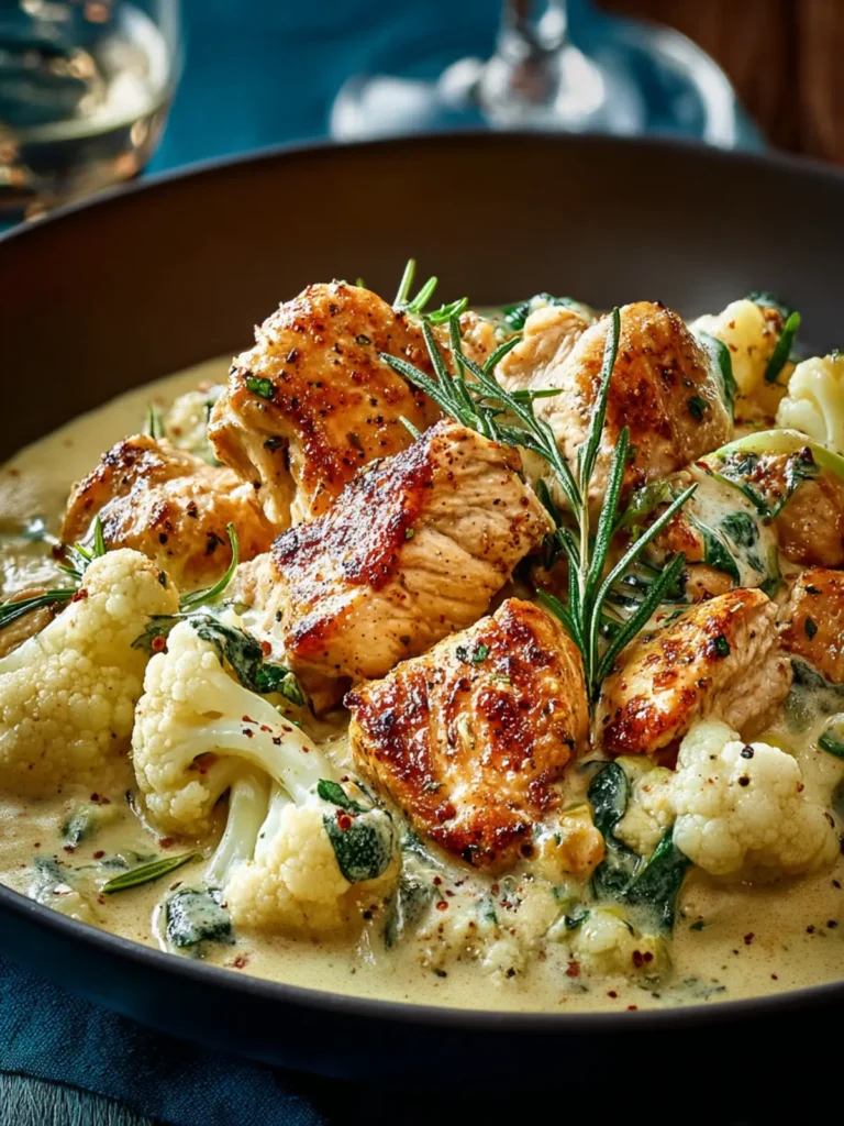 Creamy Chicken and Cauliflower First Image