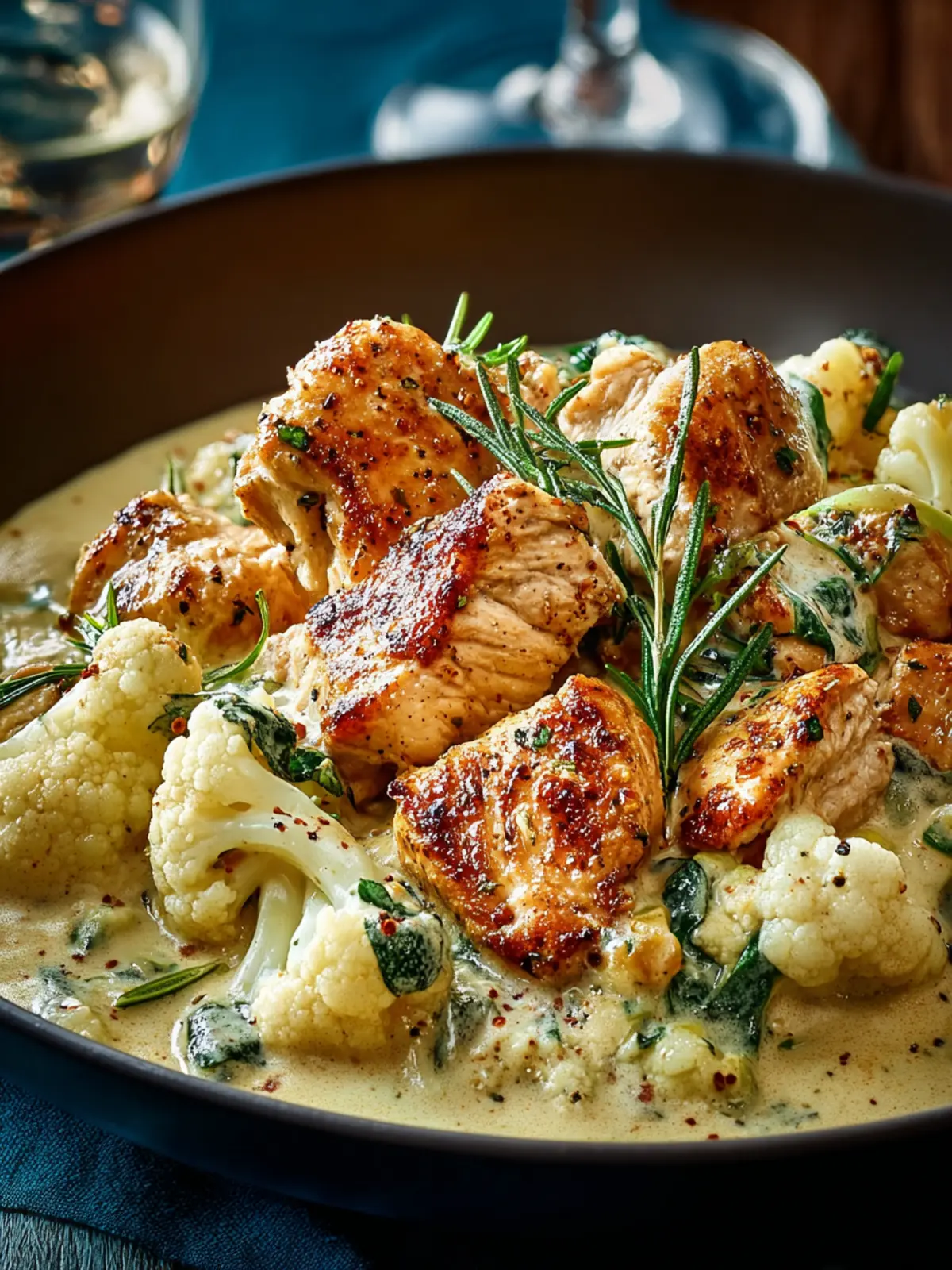 Creamy Chicken and Cauliflower First Image