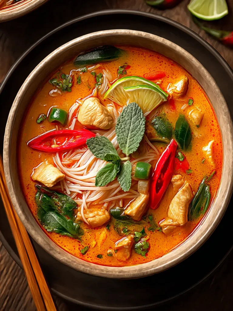 Thai Chicken Curry Soup First Image