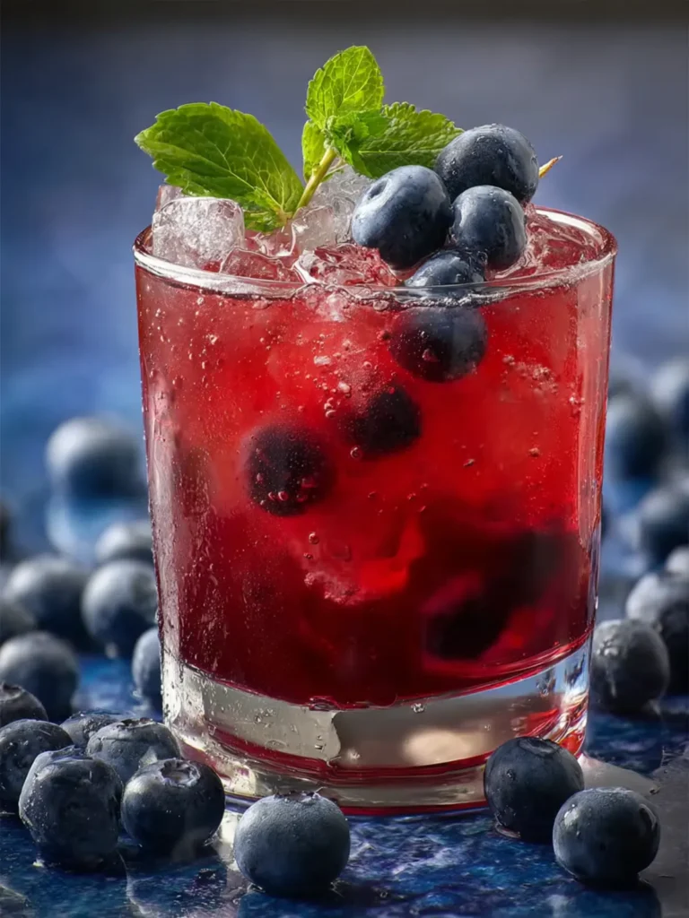 Iced Blueberry Green Tea First Image