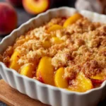 Easy Peach Cobbler Recipe First Image