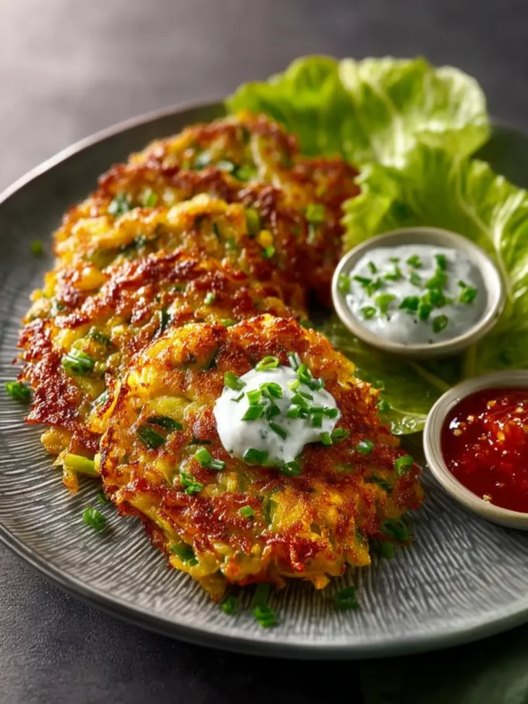 Cabbage Fritters Recipe First Image