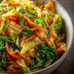 Asian Cabbage Stir Fry First Image