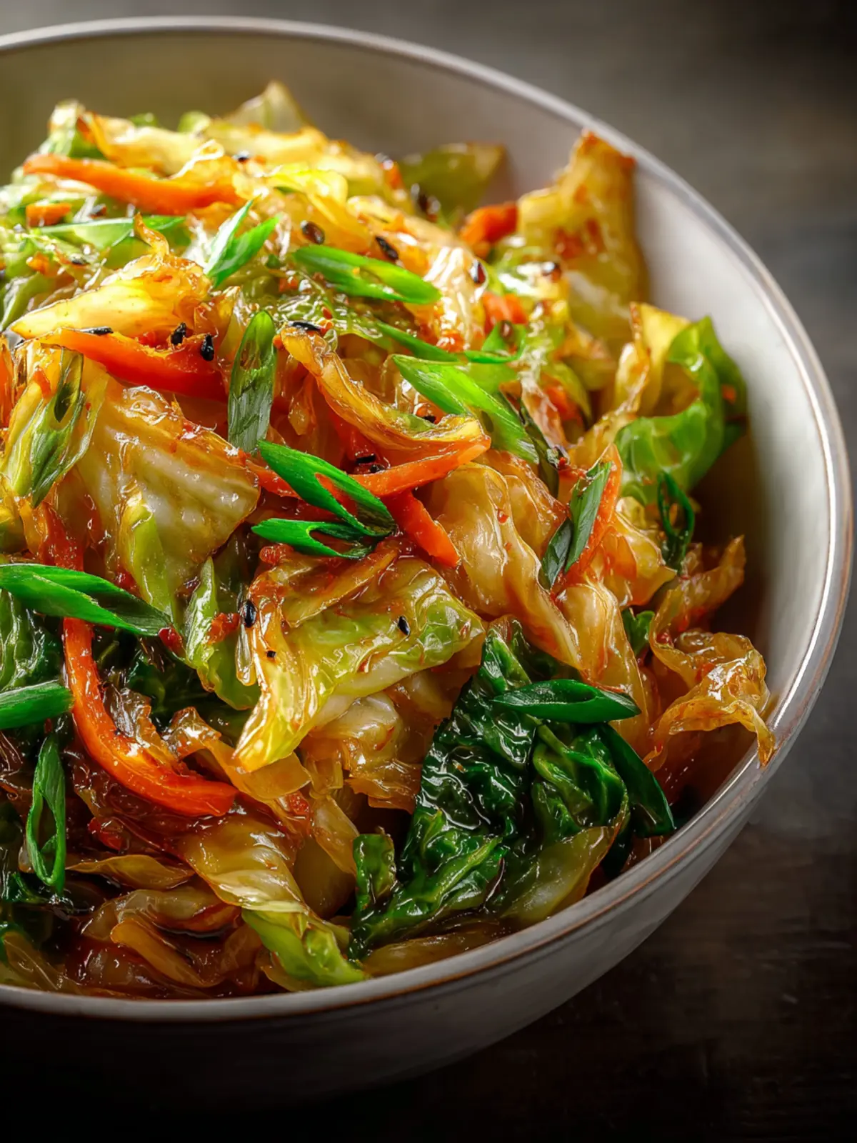 Asian Cabbage Stir Fry First Image