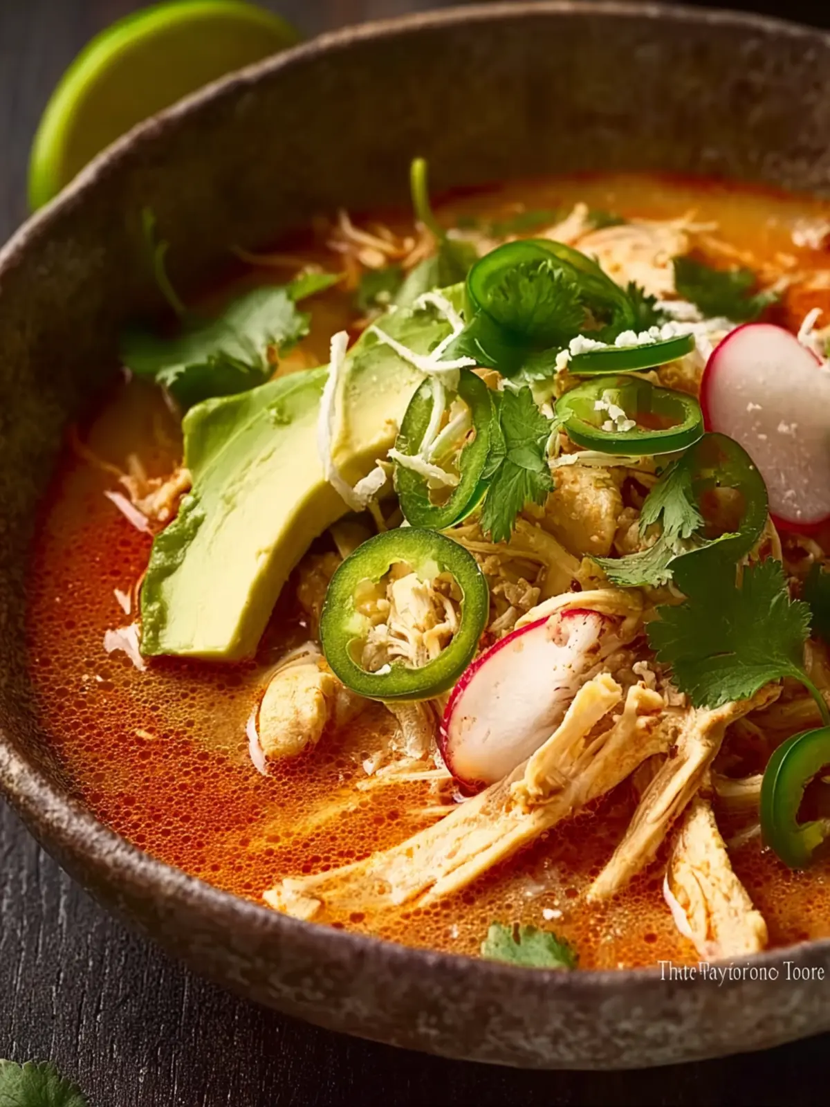 Keto Chicken Tortilla Soup First Image