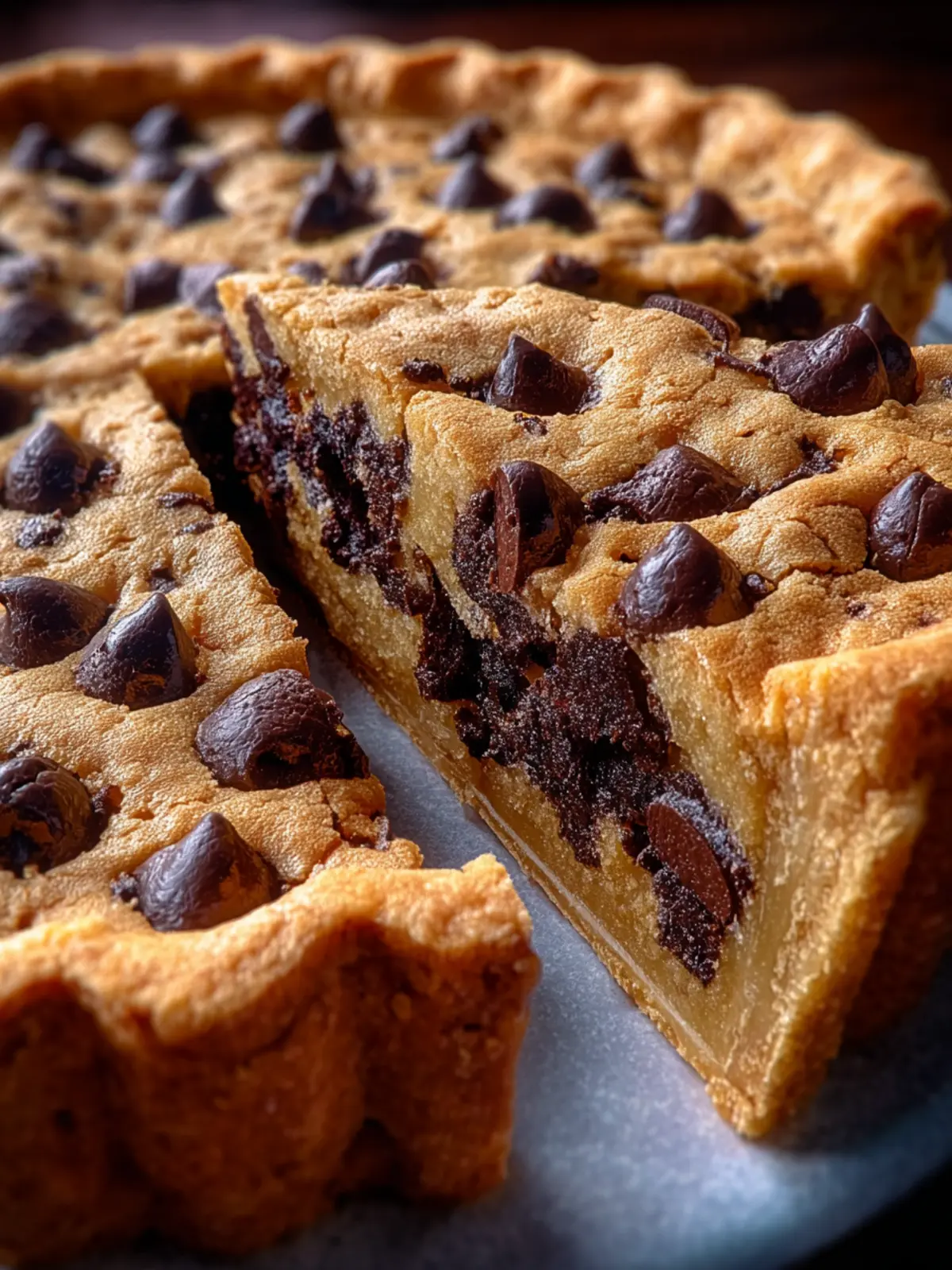 chocolate chip cookie pie First Image