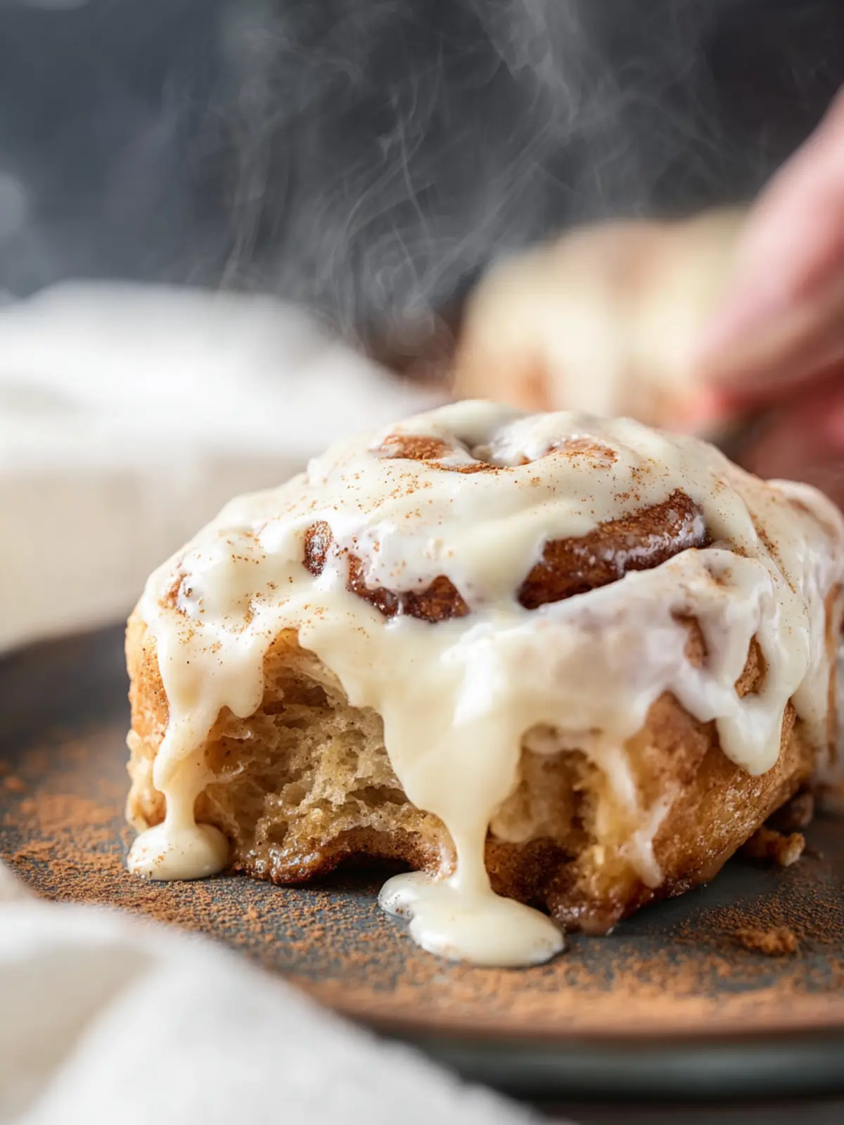 Cinnamon Rolls with Heavy Cream First Image