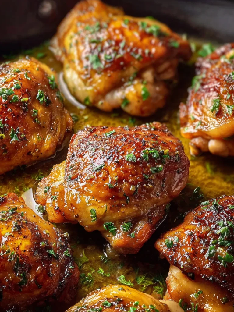 Juicy Baked Boneless Skinless Chicken Thighs Recipe First Image