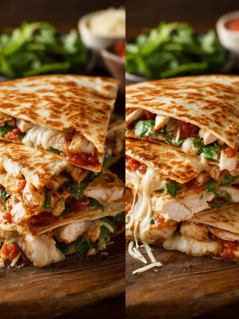 Italian Quesadillas with Rotisserie Chicken First Image