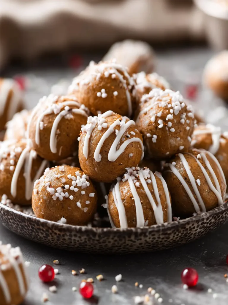 Gingerbread Protein Balls First Image
