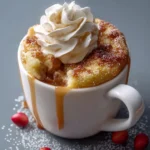 Warm Apple Mug Cake First Image