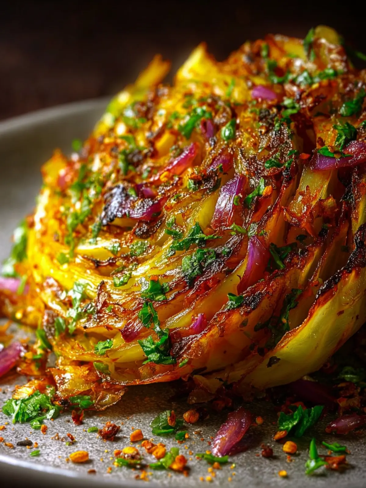 Indian Roasted Cabbage First Image