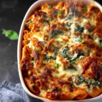 Spinach and Ricotta Pasta Bake Recipe First Image