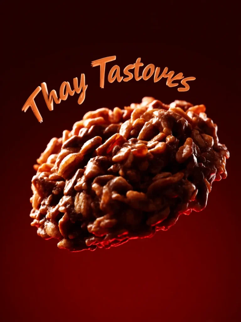 Chocolate Oatmeal No Bake Cookies Recipe First Image