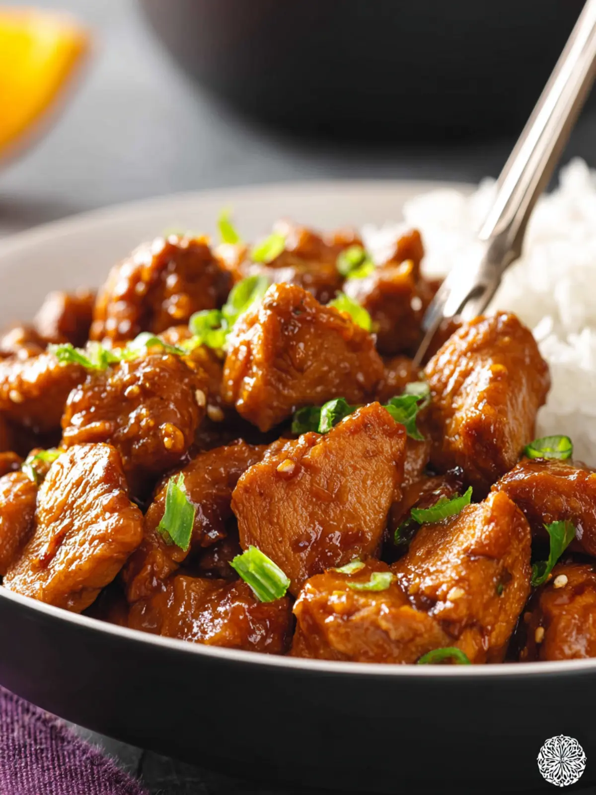 Slow Cooker Orange Chicken First Image