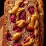 Peanut Butter and Jelly Banana Bread First Image