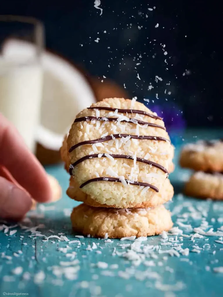 Coconut Shortbread Cookies First Image