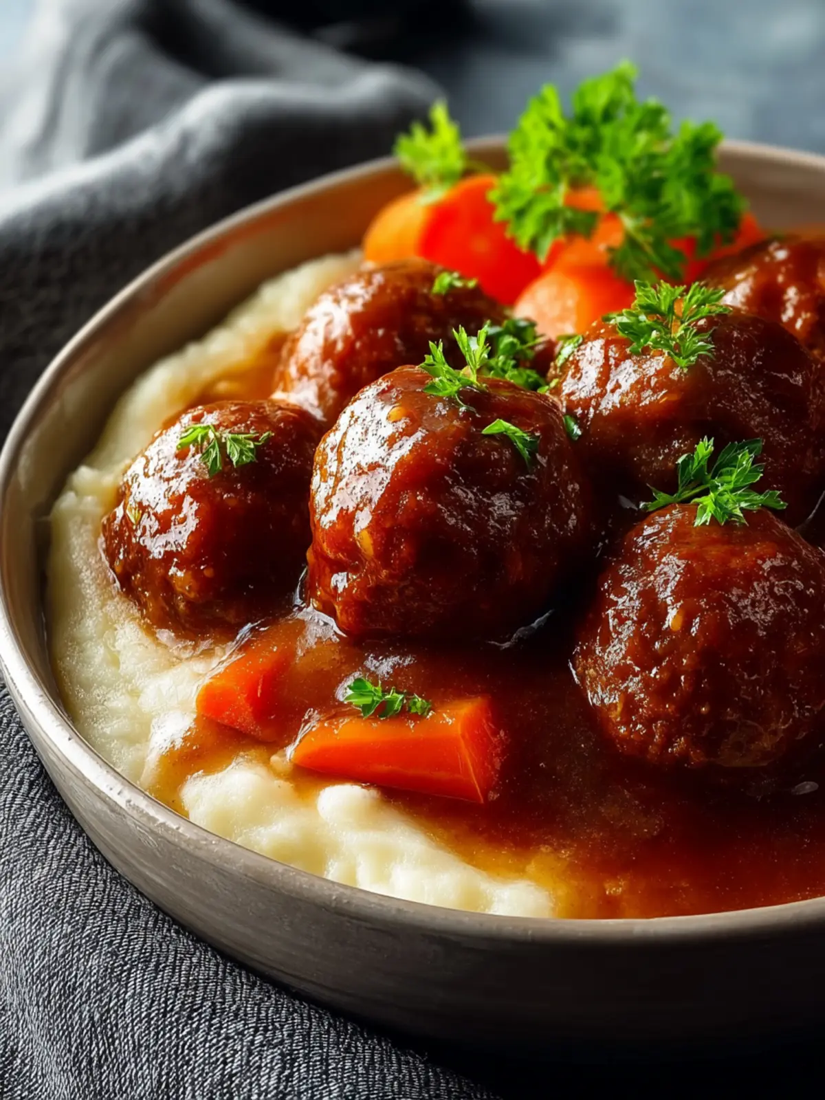 Easy Pot Roast Made With Frozen Meatballs First Image