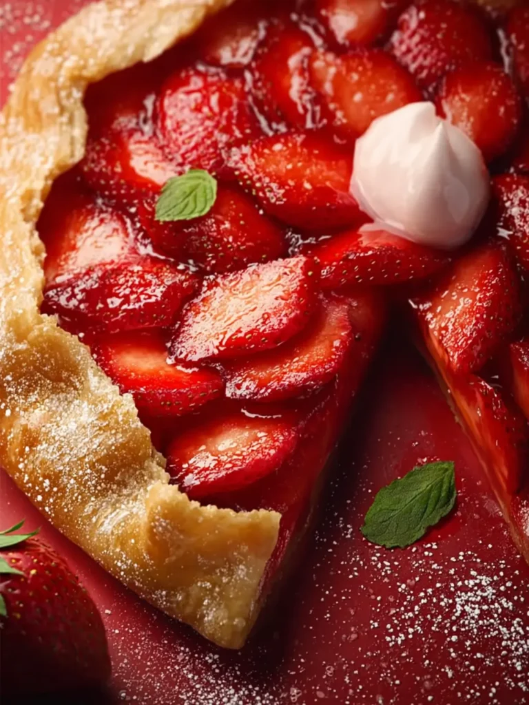 Strawberry Galette First Image