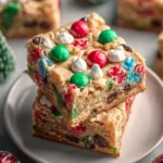 christmas Blondies Recipe First Image