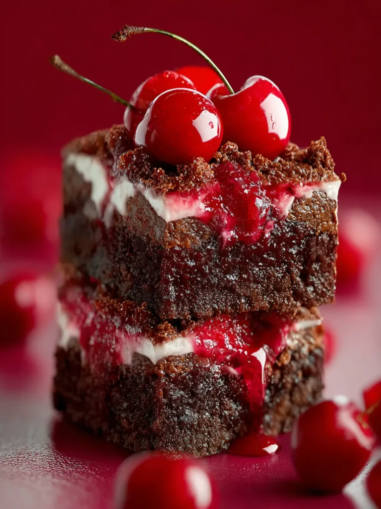 Cherry Brownie Dream Bars First Image