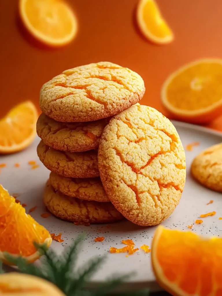 Orange Clove Cookies First Image