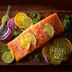 Mouthwatering Slow Roasted Salmon with Citrus Glaze First Image