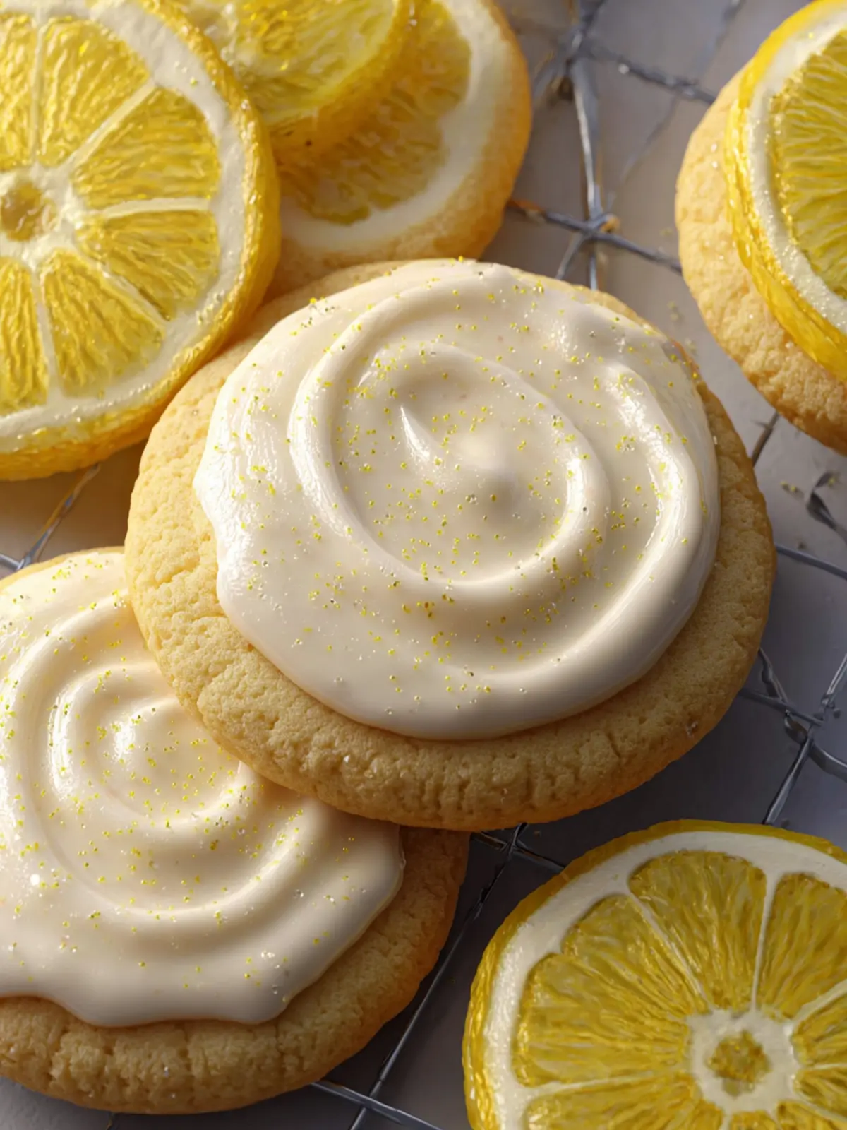 Frosted Lemon Cookies First Image