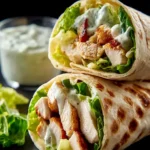 Savory Chicken Caesar Wraps First Image