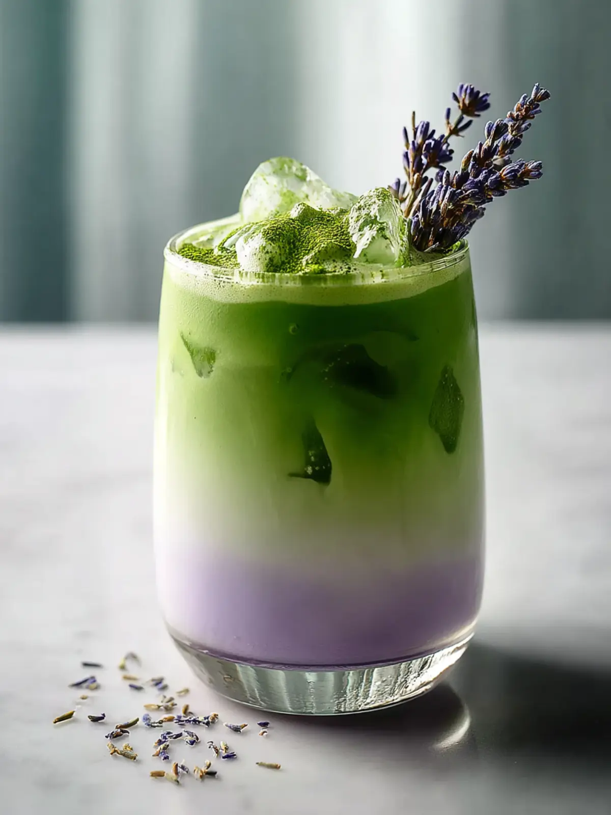 Iced Lavender Matcha Latte: Your Refreshing Escape Awaits