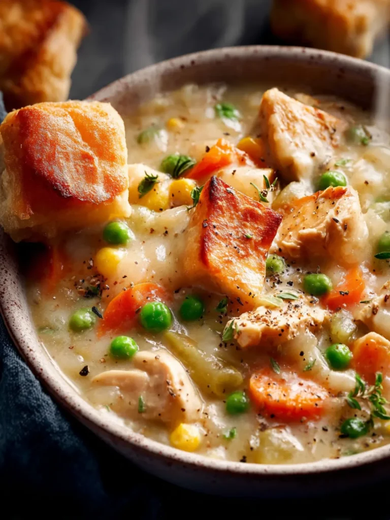 Chicken Pot Pie Soup First Image